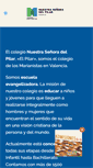 Mobile Screenshot of elpilarvalencia.org